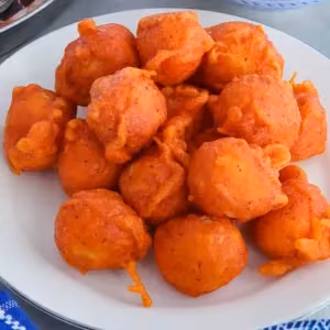 Kwek Kwek ( Fried Quail Eggs 10pcs)