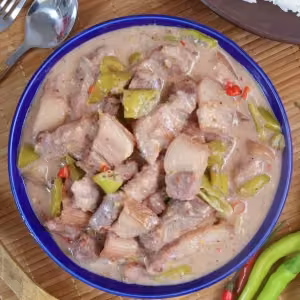Pork Bicol Express with Rice