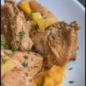 Chicken Hamonado with Rice