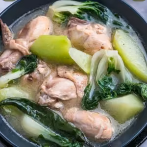Chicken Tinola with Rice