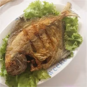 Pompret Fish with Rice
