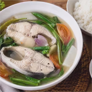 Sinigang na Bangus with Rice